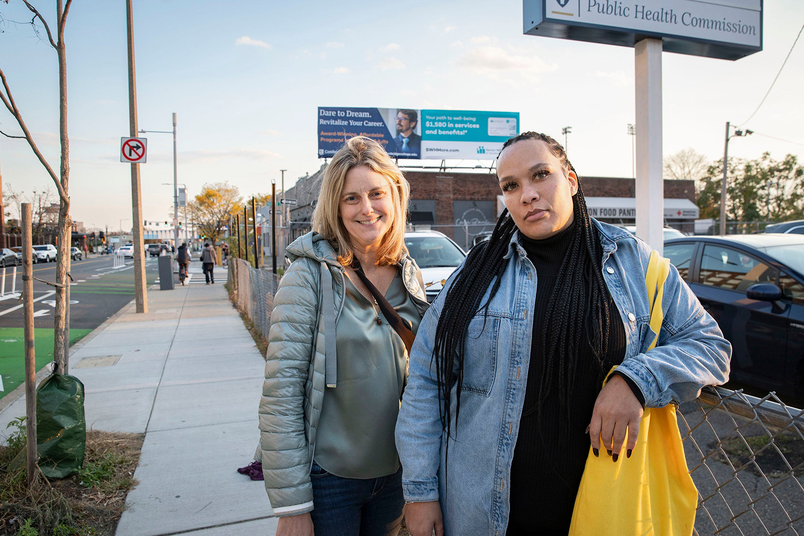 Photo of Abigail Judge and Sandra Andrade